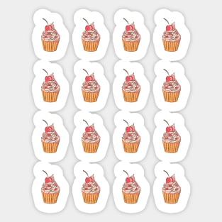 Cute Cupcakes Sticker